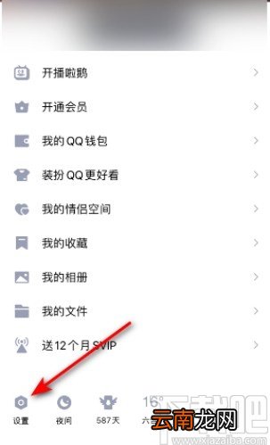 手机QQ设置仅好友可以查看访客的方法
