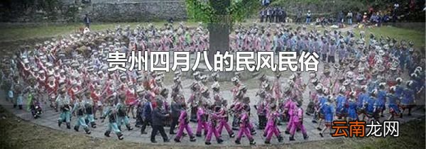 贵州四月八的民风民俗