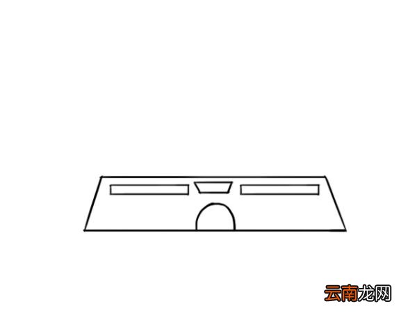故宫简笔画 故宫简笔画画法步骤