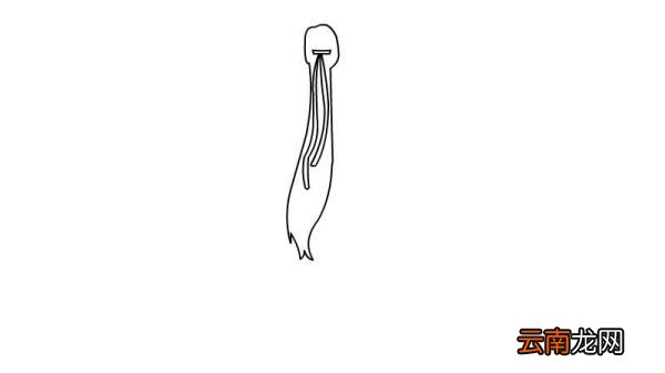 古风背影简笔画