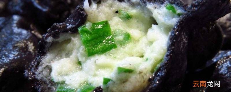 黑皮饺子是什么做的