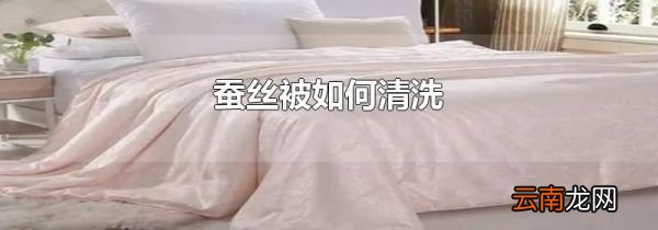 蚕丝被如何清洗