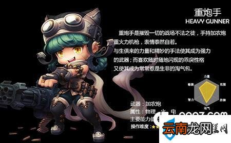冒险岛2 重炮手攻略 冒险岛2重炮手用什么装备好