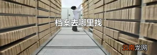 档案去哪里找