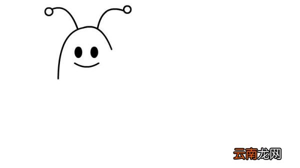 蜗牛简笔画