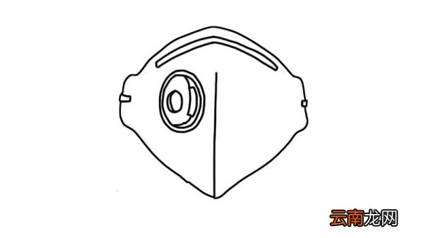 n95口罩简笔画怎么画n95口罩简笔画画法