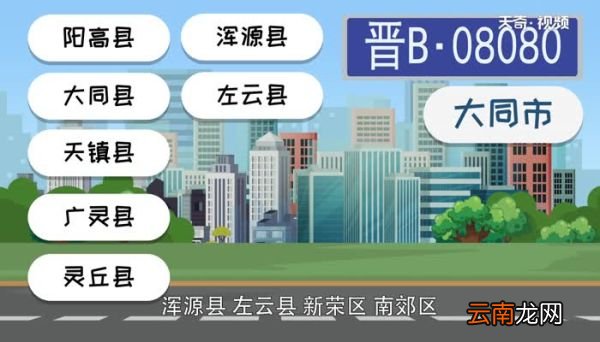 晋b是哪里的车牌号码 晋B是山西那里的车牌