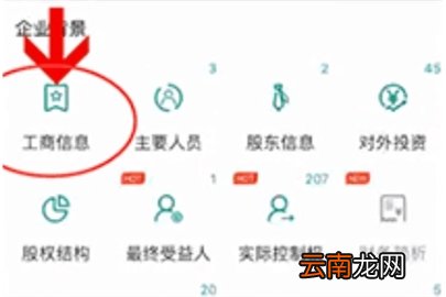 天眼查查看营业执照的操作教程