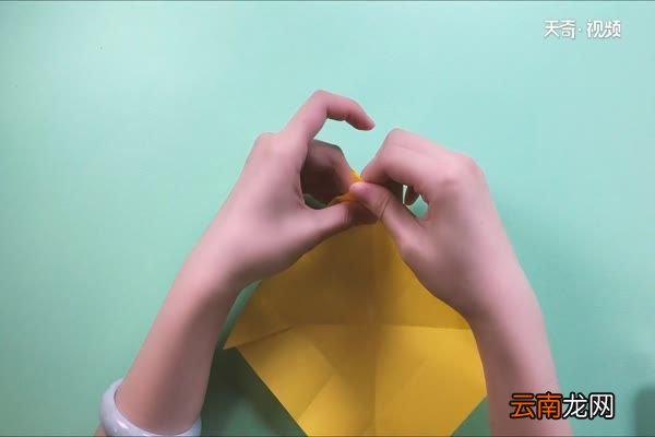 盘子怎么折