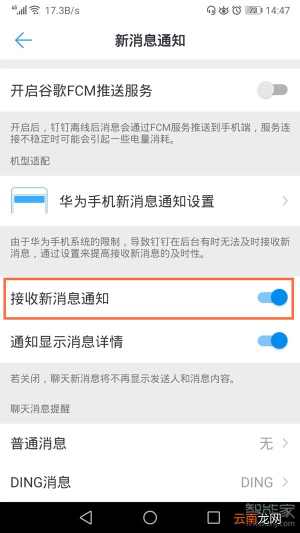 钉钉收不到消息怎么办
