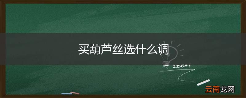 买葫芦丝选什么调