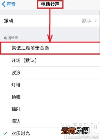 iPhone设置铃声的操作方法