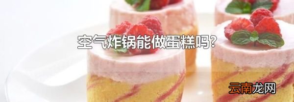 空气炸锅能做蛋糕吗?