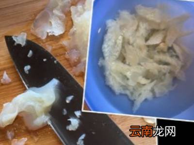怎样泡海蜇头快速淡