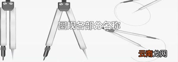 圆规各部分名称