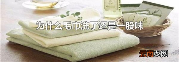 为什么毛巾洗了还是一股味