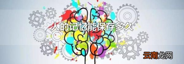 人的记忆能保存多久