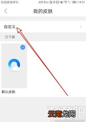 QQ浏览器APP设置皮肤的方法