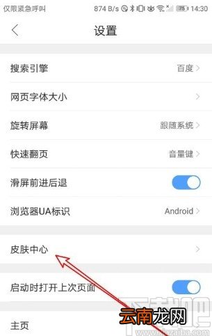 QQ浏览器APP设置皮肤的方法