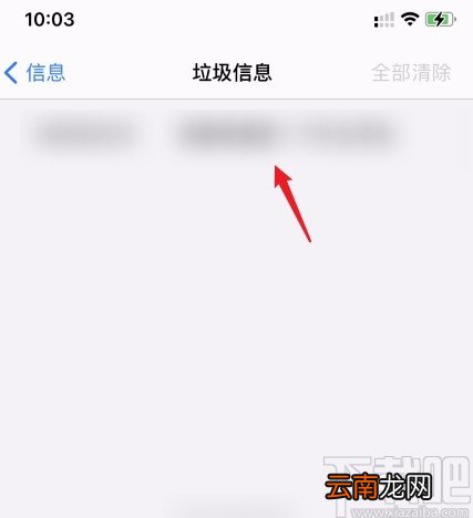苹果手机查看拦截短信的方法