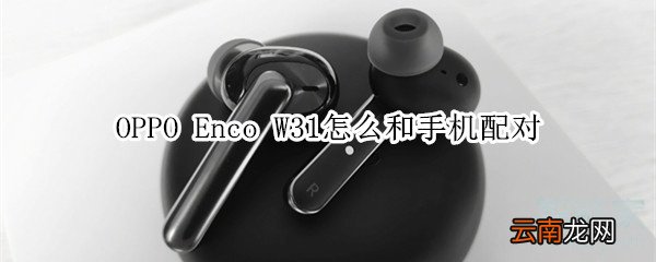 OPPO Enco W31怎么和手机配对