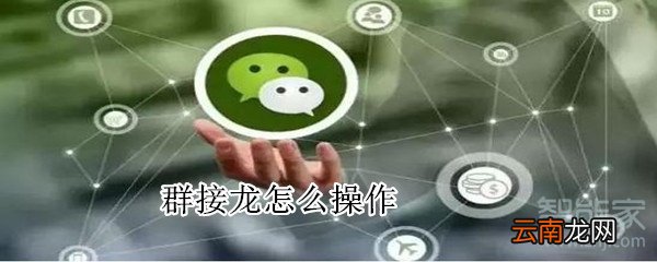 群接龙怎么操作
