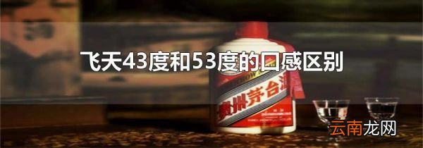 飞天43度和53度的口感区别