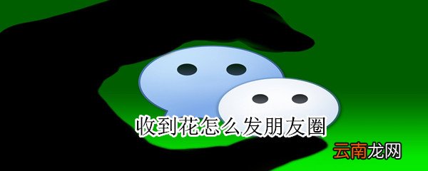 收到花怎么发朋友圈
