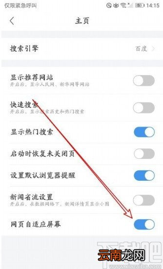 360浏览器APP设置网页自适应屏幕的方法