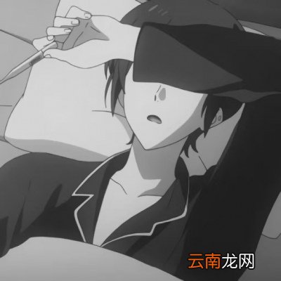 2019最新微信黑白伤感帅气男生动漫头像大全分享