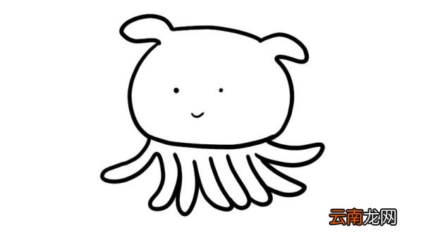 八爪鱼简笔画