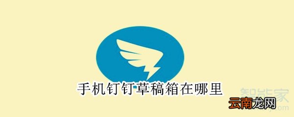 手机钉钉草稿箱在哪里