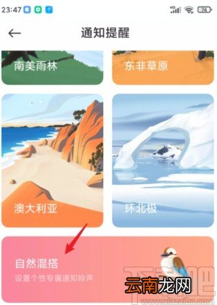 小米手机设置自然混搭通知铃声的方法