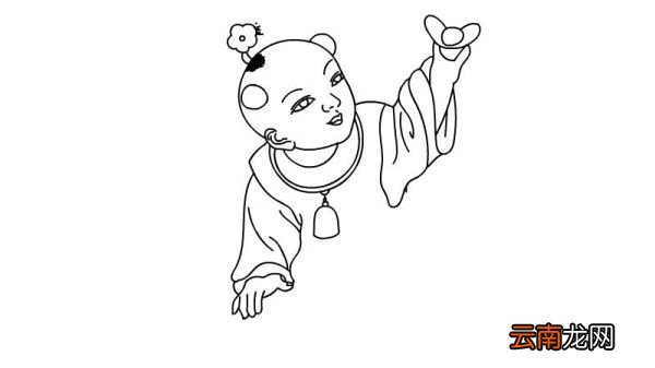 年画娃娃 年画娃娃怎么画