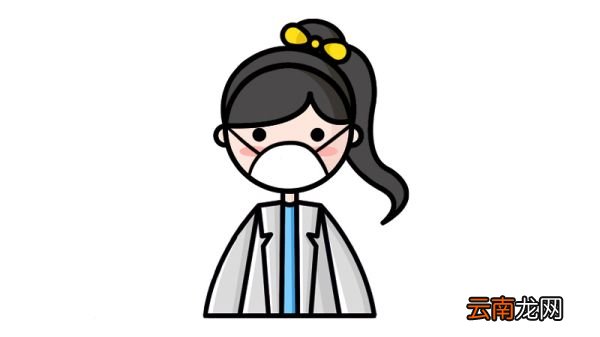 抗击疫情简笔画