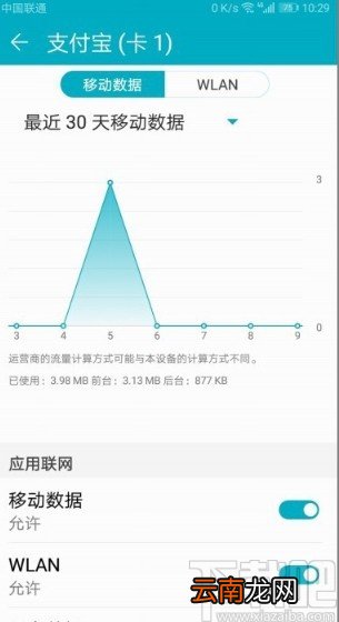 华为荣耀9X查看流量使用情况的方法