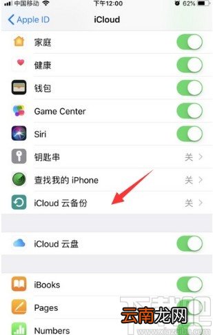 iPhone手机进行备份的操作方法