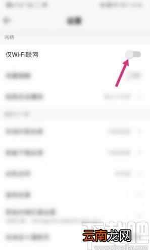 QQ音乐app设置仅WiFi联网的具体操作方法