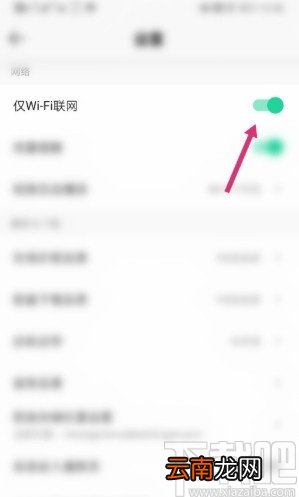 QQ音乐app设置仅WiFi联网的具体操作方法