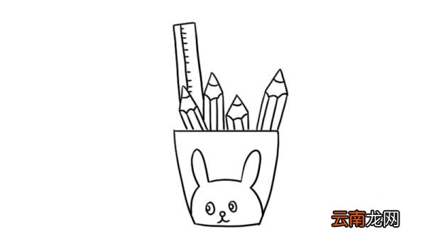 笔筒简笔画 笔筒简笔画怎么画