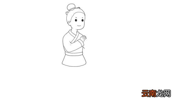 牛郎织女简笔画 牛郎织女简笔画步骤
