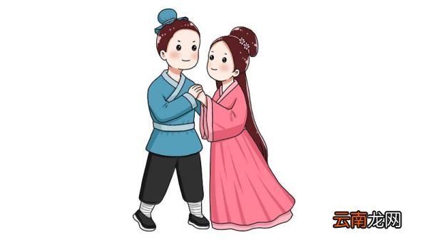 牛郎织女简笔画 牛郎织女简笔画步骤