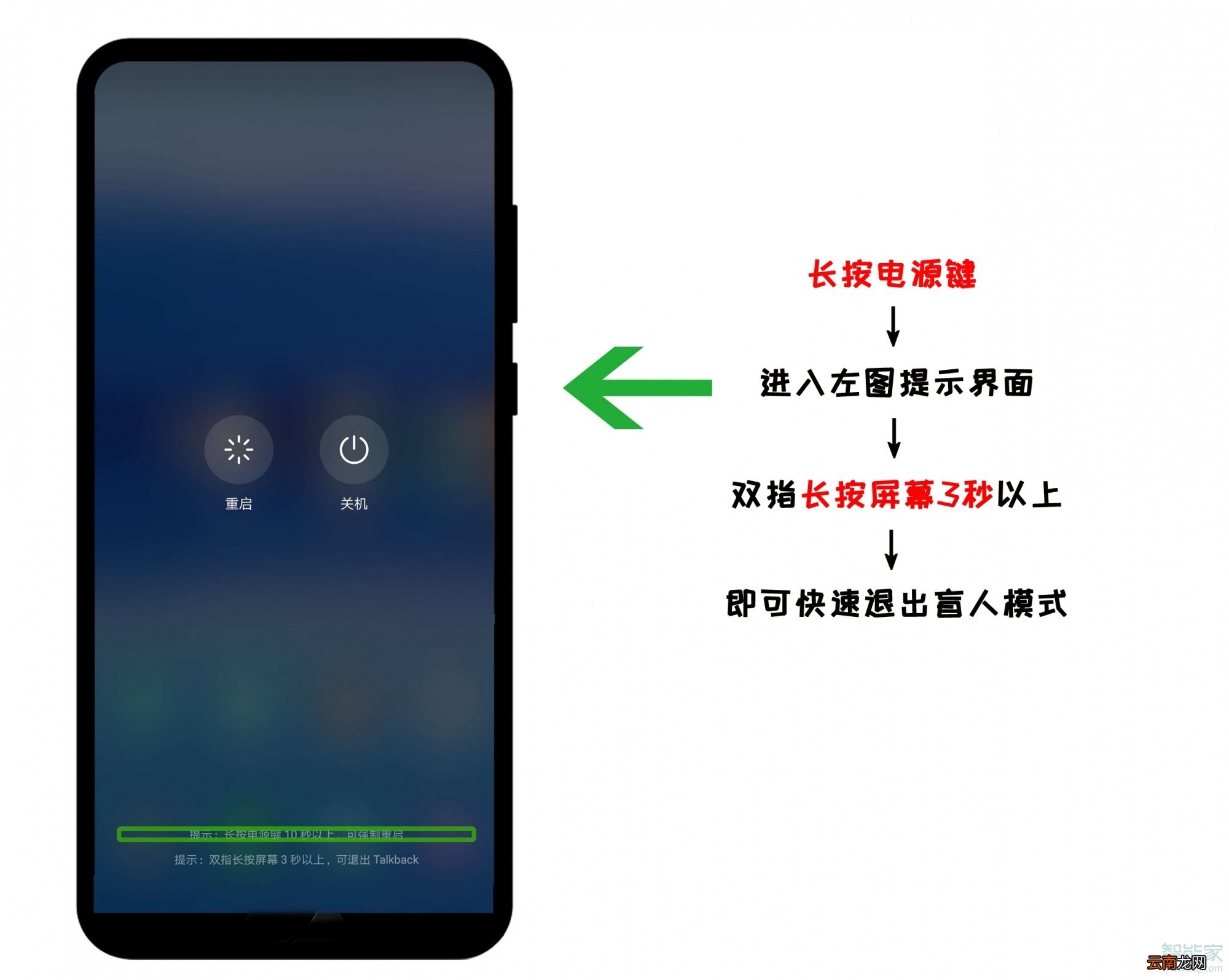 华为手机朗读模式怎么关闭