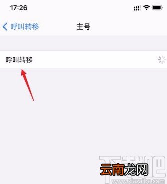 iphone手机设置呼叫转移的方法