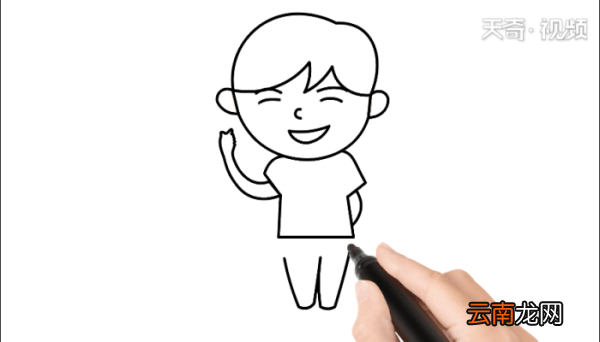 小人笔芯简笔画 小人笔芯简笔画怎么画