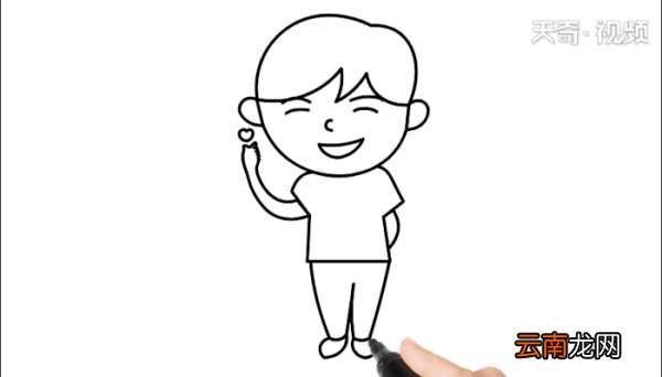 小人笔芯简笔画 小人笔芯简笔画怎么画