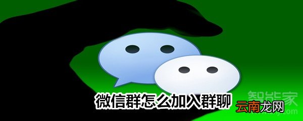 微信群怎么加入群聊