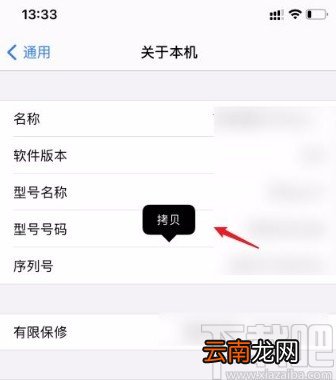 查看iphone手机是否为原装正品的方法