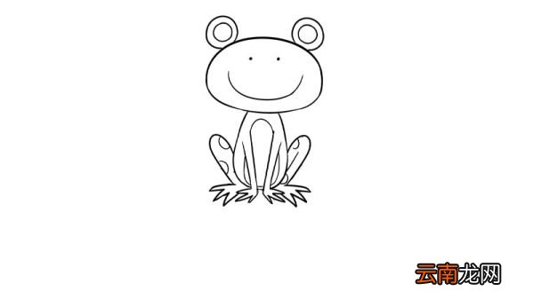 小青蛙简笔画步骤小青蛙简笔画教程