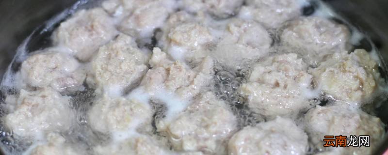 肉丸子怎么配料